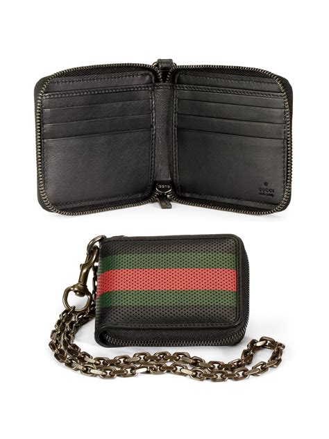 gucci perforated wallet|Gucci wallet clearance.